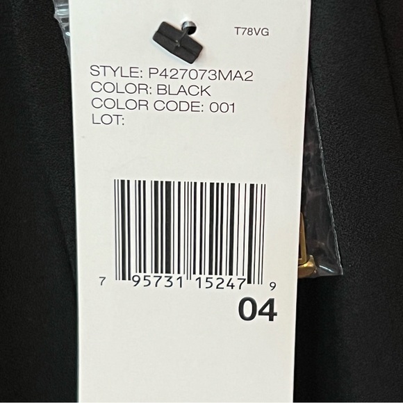 NWT DKNY Cut Out Studded Beaded Sheath Dress - Picture 6 of 6